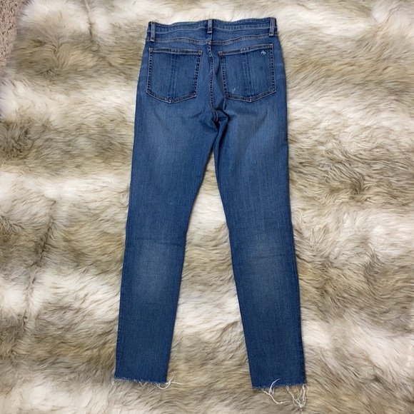 Rag & Bone Button Closure Nina High-Rise Skinny Jean, Size 29 - Picture 12 of 16